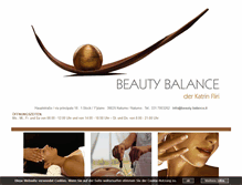 Tablet Screenshot of beauty-balance.it